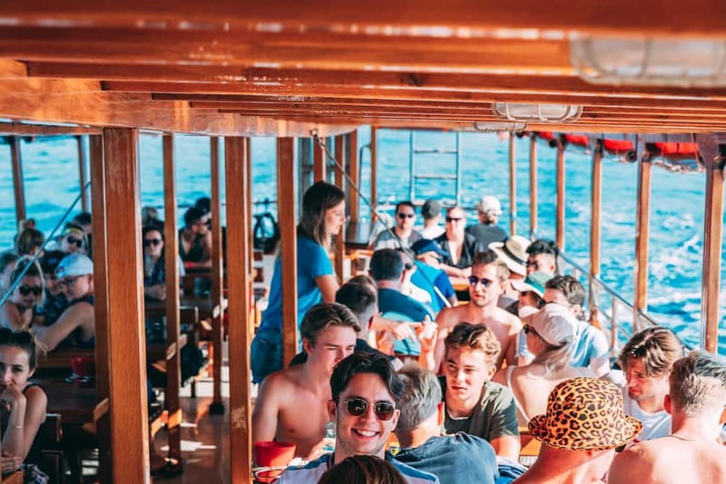 From Trogir: Blue Lagoon & Šolta Cruise with Lunch & Drinks - Lunch in the Blue Lagoon: Mediterranean Choices Plus Included Drinks