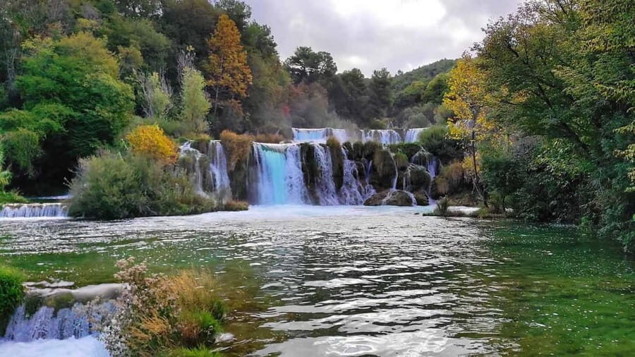 From Trogir, Seget & Okrug: Krka Waterfalls Culture Tour - Pickup Around Trogir, Okrug Gornji, and Seget Donji: Less Waiting, More Daylight