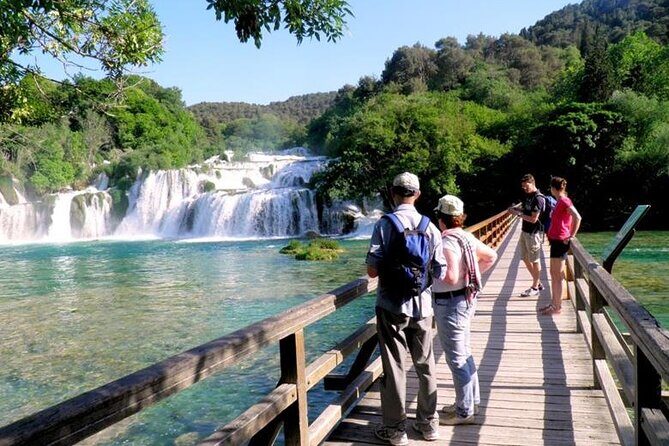 From Trogir, Seget, Okrug: Krka Waterfalls & Šibenik Culture Tour - Krka Waterfalls Pickup From Ciovo, Trogir, and Seget