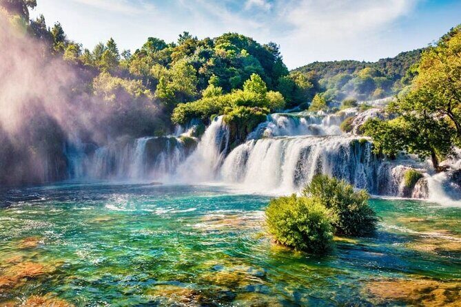 From Trogir, Seget, Okrug: Krka Waterfalls & Šibenik Culture Tour - Your Krka Plan: Lozovac Entry and Skradinski buk Time