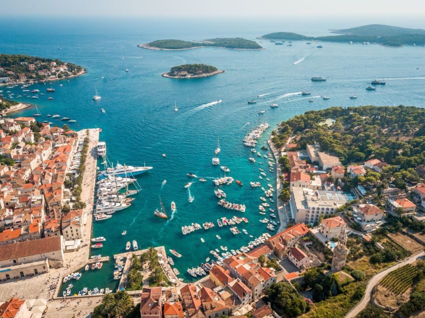 From Trogir/ Split: Hvar & Pakleni Islands Private Boat Tour - Hvar Town Free Time (2–3 Hours) and the Fortica Fortress Views