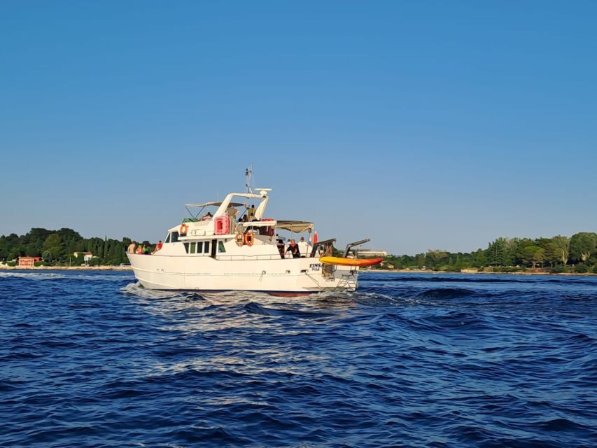 From Umag: Fish Picnic to Poreč with Lunch and Swimming - Beach Kastanija Swim and Snorkeling: 45 Minutes of Clear-Water Fun