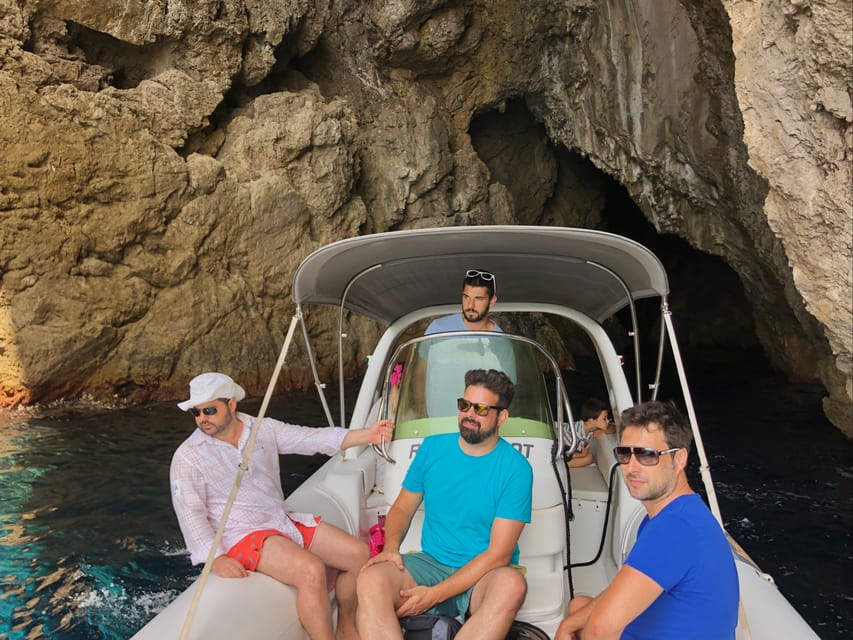 From Vis: Speedboat tour - Vis, Biševo & Blue Cave (private) - Budikovac Blue Lagoon: time for a proper swim and a safety briefing