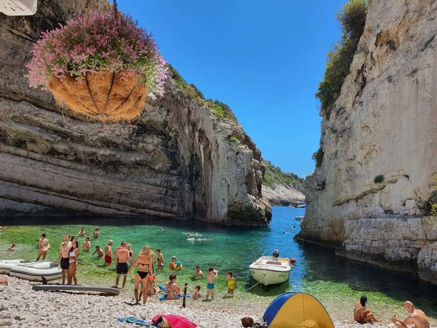 From Vis: Speedboat tour - Vis, Biševo & Blue Cave (shared) - Blue Cave (Biševo): fast entry, guided time, and that famous color