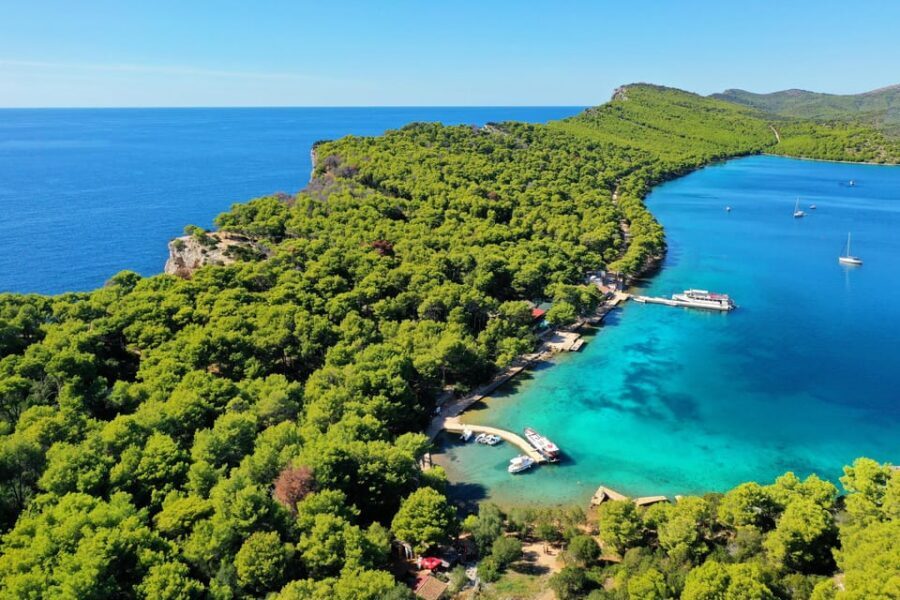 From Zadar/Bibinje: Kornati National Park Cruise with Lunch - Telašćica Nature Park: the swim-and-views stop