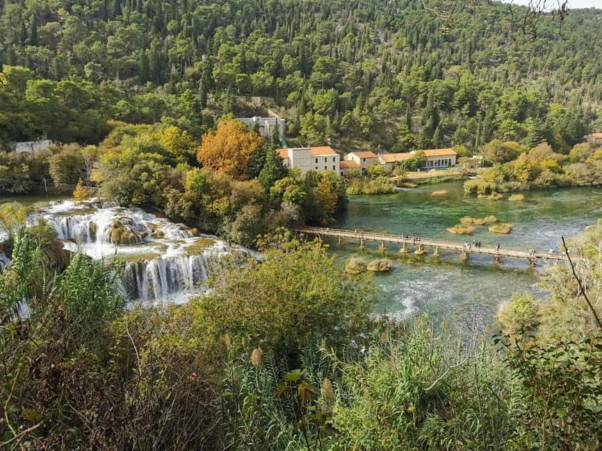 From Zadar: Krka Waterfalls Day Tour with Boat Ride & Guide - What to bring, and what to expect on the ground
