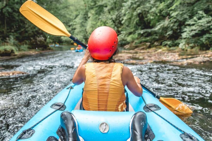 From Zagreb: Mrežnica kayaking & Rastoke village - day trip - Switching to Kayaking: The Van Transfer and Gear Fitting