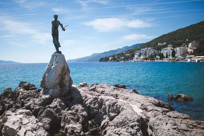 From Zagreb: Opatija, Rijeka & Trsat Small Group Guided Tour - Trsat Castle: pilgrimage views with included entry time