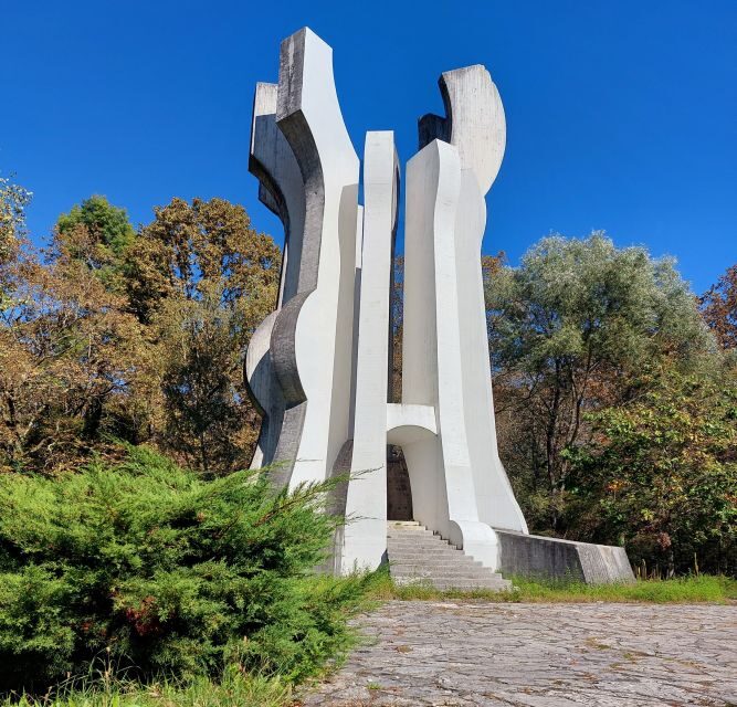 From Zagreb: Yugoslavia Memorial Sites Tour - Sisak at 12:30: Monument of the Detachment in the Brezovica forest