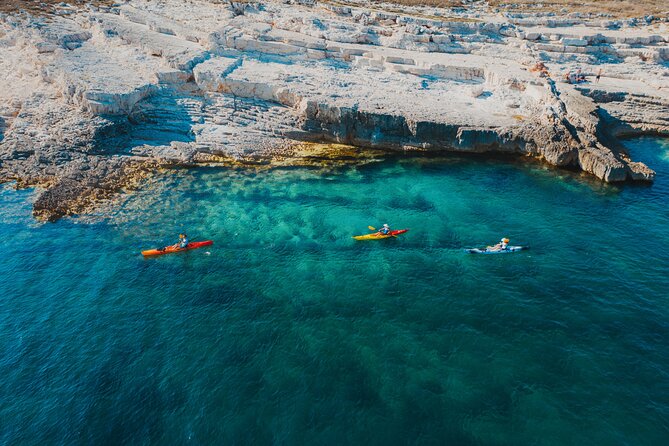 FULL CAVE & SAFARI EXPERIENCE by KAYAK - Kayaking from Cape Kamenjak: the pacing that keeps it fun