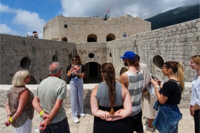 Game of Thrones and Iron Throne tour in Dubrovnik - Lovrijenac Fortress: the Blackwater Bay viewpoint and the stair reality check
