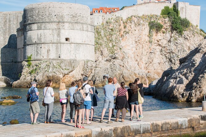 Game of Thrones & History of Dubrovnik Tour - West Harbour piers: Blackwater Bay wildfire vibes, without the fanfare