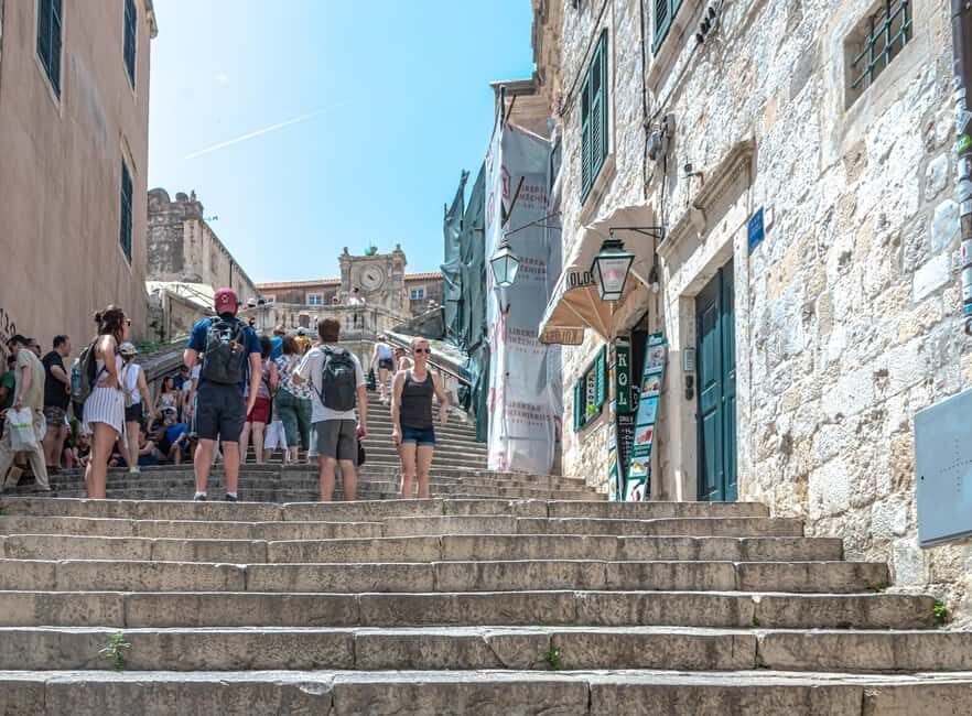 Game of Thrones Shooting Locations Guided Walking Tour - The Jesuit Stairs: where the Walk of Shame feeling lands