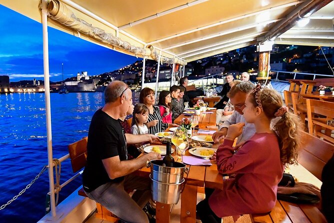 Gastro Cruise | Dinner and Boat ride around Dubrovnik Old Town - A sunset dinner cruise built around Dubrovnik’s waterfront views