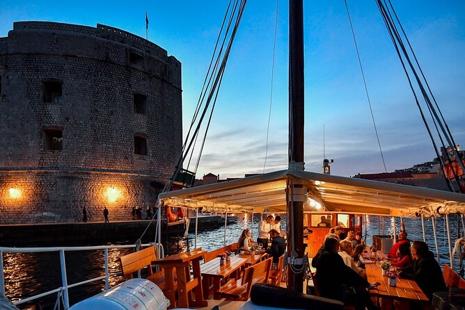 Gastro Cruise | Dinner and Boat ride around Dubrovnik Old Town - Hour two around Lokrum: the second view, the sunset pressure, and the return