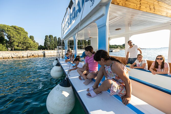 Glass boat tour Fažana with swimming stop - Meet at Fažana: Start Time, Group Size, and What to Expect