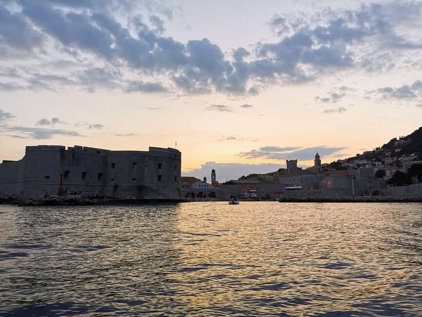 Glassboat sunset tour around Old Town & Caves in Dubrovnik - Two sea caves, one boat-entry: Pigeon Cave and more