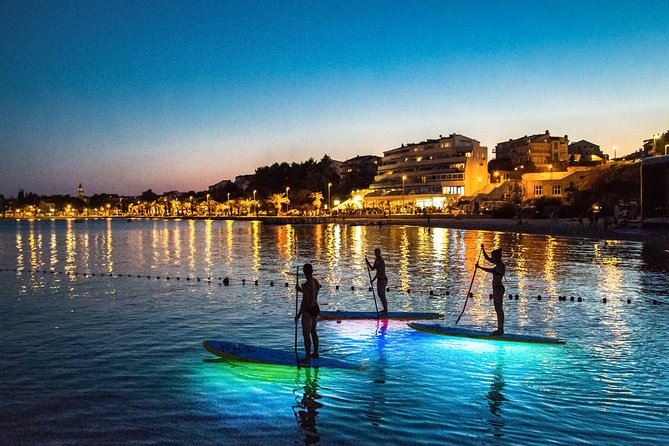 Glowing Stand-Up Paddle Experience in Split - Why this Stobreč Glowing SUP works at night
