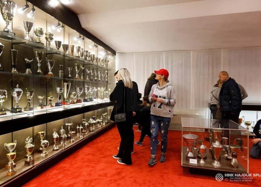 Hajduk Split Stadium Tour: An Unforgettable Experience - Press Room and the Coach’s Photo Spot