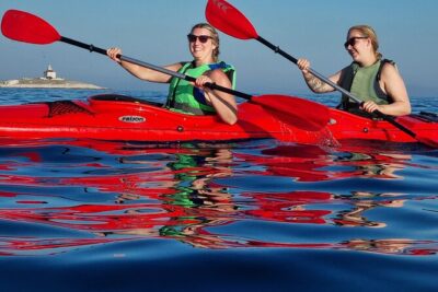 Half Day Paklinski Islands Sea Kayak Tour - Jerolim Island: calm paddling and quieter pebbled swimming