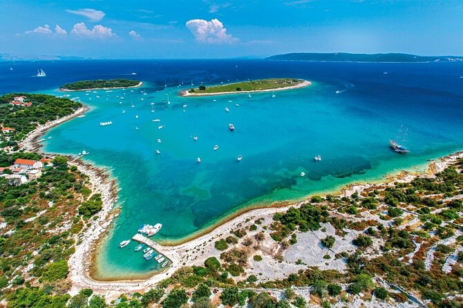 Half Day Tour: Blue Lagoon, UNESCO Town of Trogir, island Ciovo - Blue Lagoon at Krknjaši Bay: swim time, snorkeling gear, and the truth about crowds