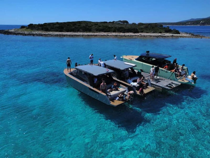Half-Day Trip: Trogir, Underwater Museum & Krknjaši Bay - Krknjaši Bay Blue Lagoon: Snorkel, Swim, or Just Hang in the Turquoise