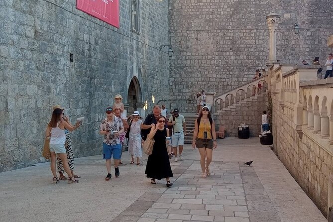 Historic Walk with Game of thrones details in Dubrovnik - Rupe Museum: Granary Setting, Wall Views, and Show Scenes