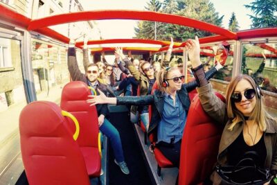 Hop On Hop Off Panoramic bus - Zagreb City Tour - The audio experience: headsets and live commentary in 10 languages