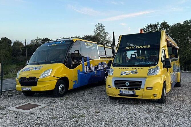 Hop-On Hop-Off Yellow Cabrio Tour: Discover Dubrovnik in 1.5 hour - Lapad Beach: the coast moment you get on the drive