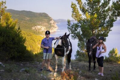 Horseback Riding in Konavle Region with Transport from Dubrovnik - The Ride Itself: Forest Paths, the Rocks Coastline, and Popovići