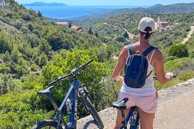Hvar Island Self-Guided E-Bike Tour - Spanish Fortress Fortica above Hvar Town