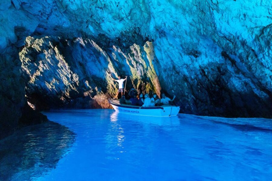 Hvar:Blue & Grenn Cave and Vis Island Private Speedboat Tour - Lunch on Vis: Sea Views and Local Food (Not Included)