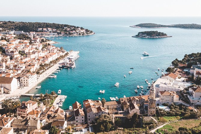 Island hopping (6 Islands) private tour from Trogir or Split - Maslinica on Šolta: coffee first, then village exploring