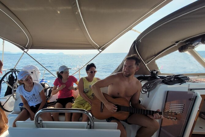 Islands Tour on Luxurious Jeanneau Sun Odyssey - Sipan: Secluded Bays and a 15th-Century Castle