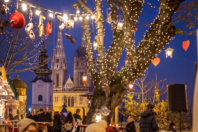 Jump into Zagreb - Small Group walking tour with WWII Tunnel - Zagreb Cathedral from outside: a quick stop with the right framing