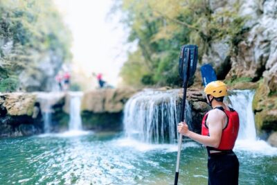Kayaking Adventure on Mreznica River close to Plitvice Lakes - Entering the narrow gorge: paddling past cascades up to 8 meters