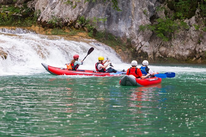 Kayaking in Mreznica Waterfalls near Slunj and Plitvice Lakes - Getting Ready: Equipment, Shoes Rules, and What’s Provided