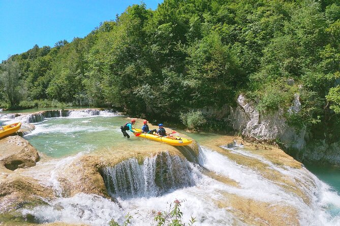Kayaking on Upper Mreznica River - Slunj, Croatia - Before you paddle: safety gear, neoprene, and clear instructions