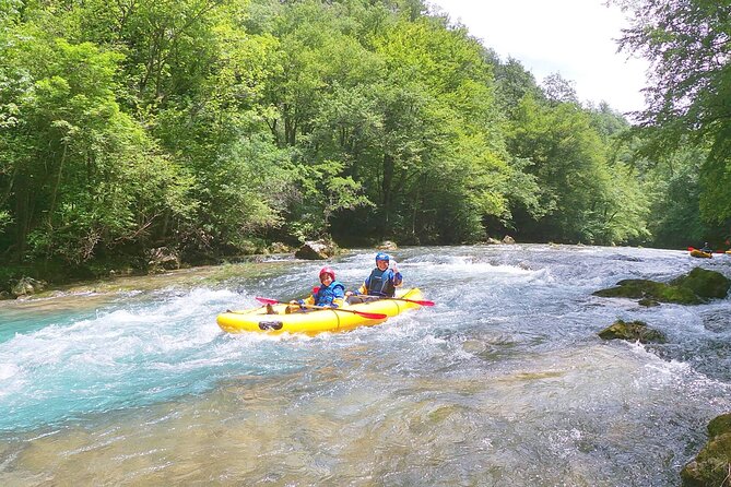 Kayaking on Upper Mreznica River - Slunj, Croatia - Tandem kayaks and the beginner-friendly factor