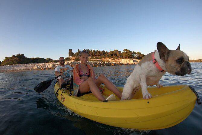 Kayaking to Island Saint Jerolim with snorkeling activitie - Exploring Saint Jerolim on foot: short walk, big payoff