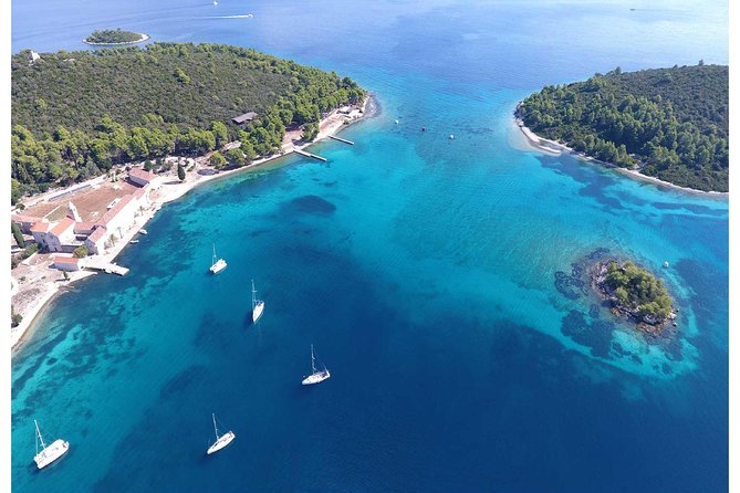 Korcula 3 Islands Tour - Badija - Vrnik - Stupe (shared tour) - Entering the Day at Korčula Boating (9:30 Start, Mobile Ticket)