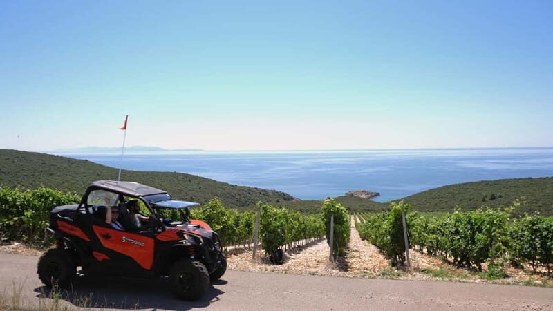 Korcula Island: Buggy Beach Safari with Lunch and Snorkeling - Guide experience: following Ivan and getting the story behind the route