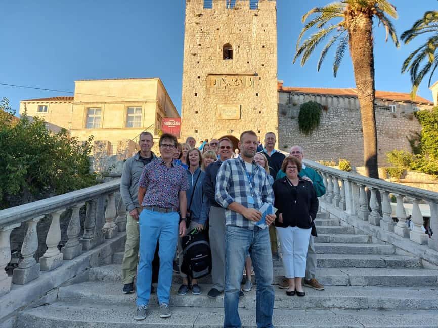 Korcula private walking tour 1 Hour - Town Gate stairs: the start that gets you oriented fast