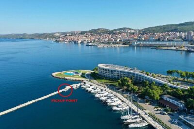 Kornati Experience small group (12 pax) boat tour - The early sights: UNESCO stop and the stone-wall magic of Bajvenac