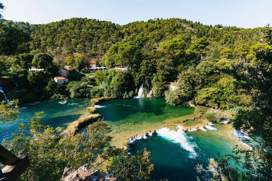 Krka National Park - All Sites - Entry ticket - Entry choices: boat from Skradin or bus from Lozovac