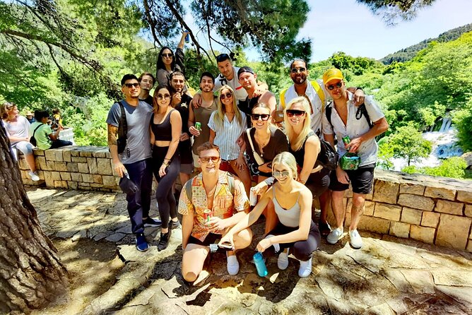 Krka National Park Tour with tour Guide & Wine tasting from Split & Trogir - Stop 1: Krka National Park and Skradinski Buk waterfalls
