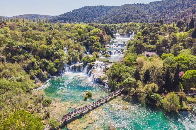 Krka National Park Tour with tour Guide & Wine tasting from Split & Trogir - Boat ride and walking options: mix sightseeing with a swim break