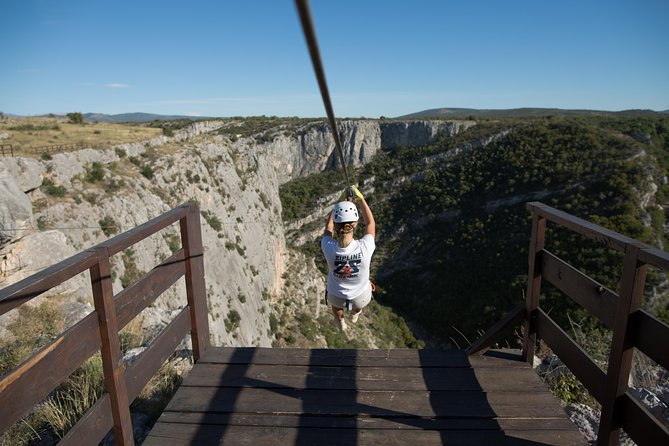 Krka National Park & Zipline Šibenik - Čikola Canyon - First stop: Skradin town sightseeing and a boat departure