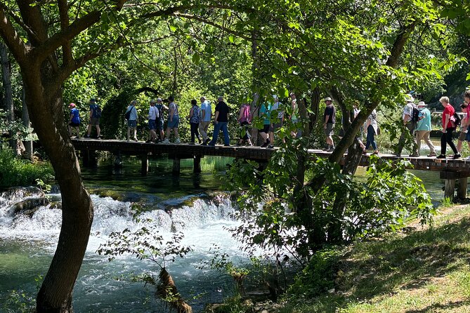 Krka Waterfalls Afternoon Tour, Included Entrance Fee and Guide - The Boat Ride Moment and the Waterfall Focus