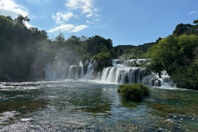 Krka Waterfalls Afternoon Tour, Included Entrance Fee and Guide - The Skradin Beach Stop: A Small Town Reset